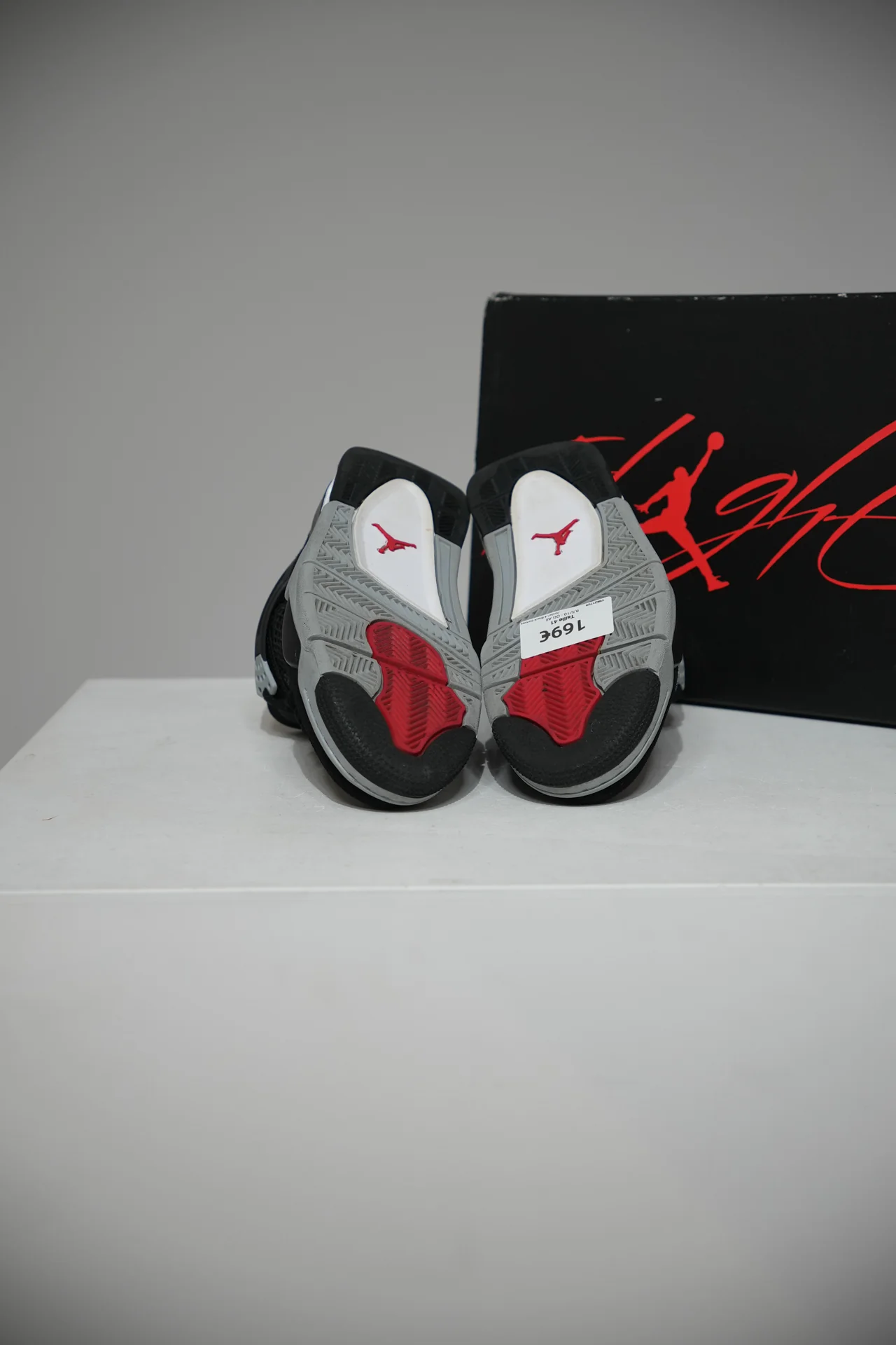 Jordan 4 Black Canvas (Taille 41) - Image 5