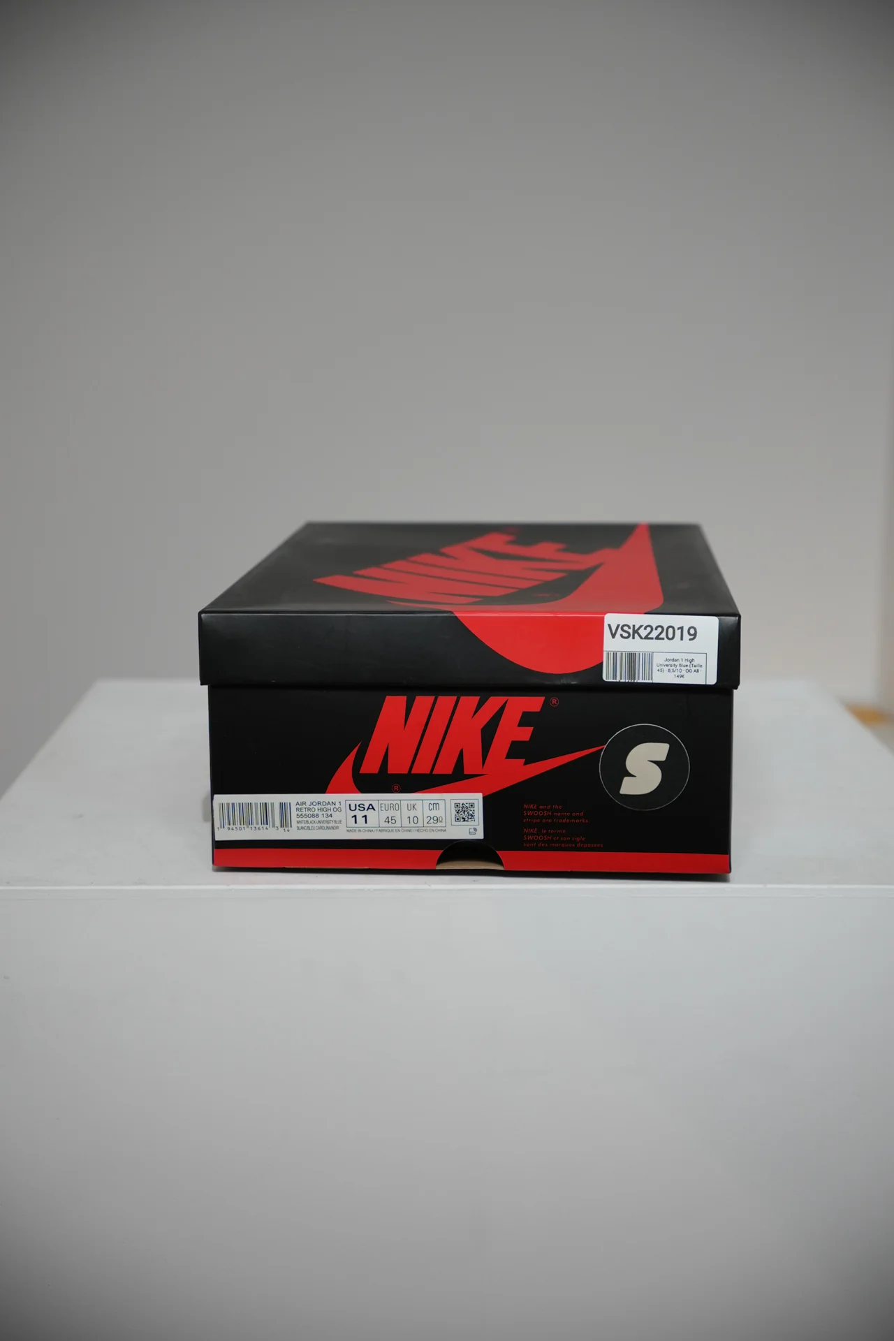 Jordan 1 High University Blue (Taille 45) - Image 5