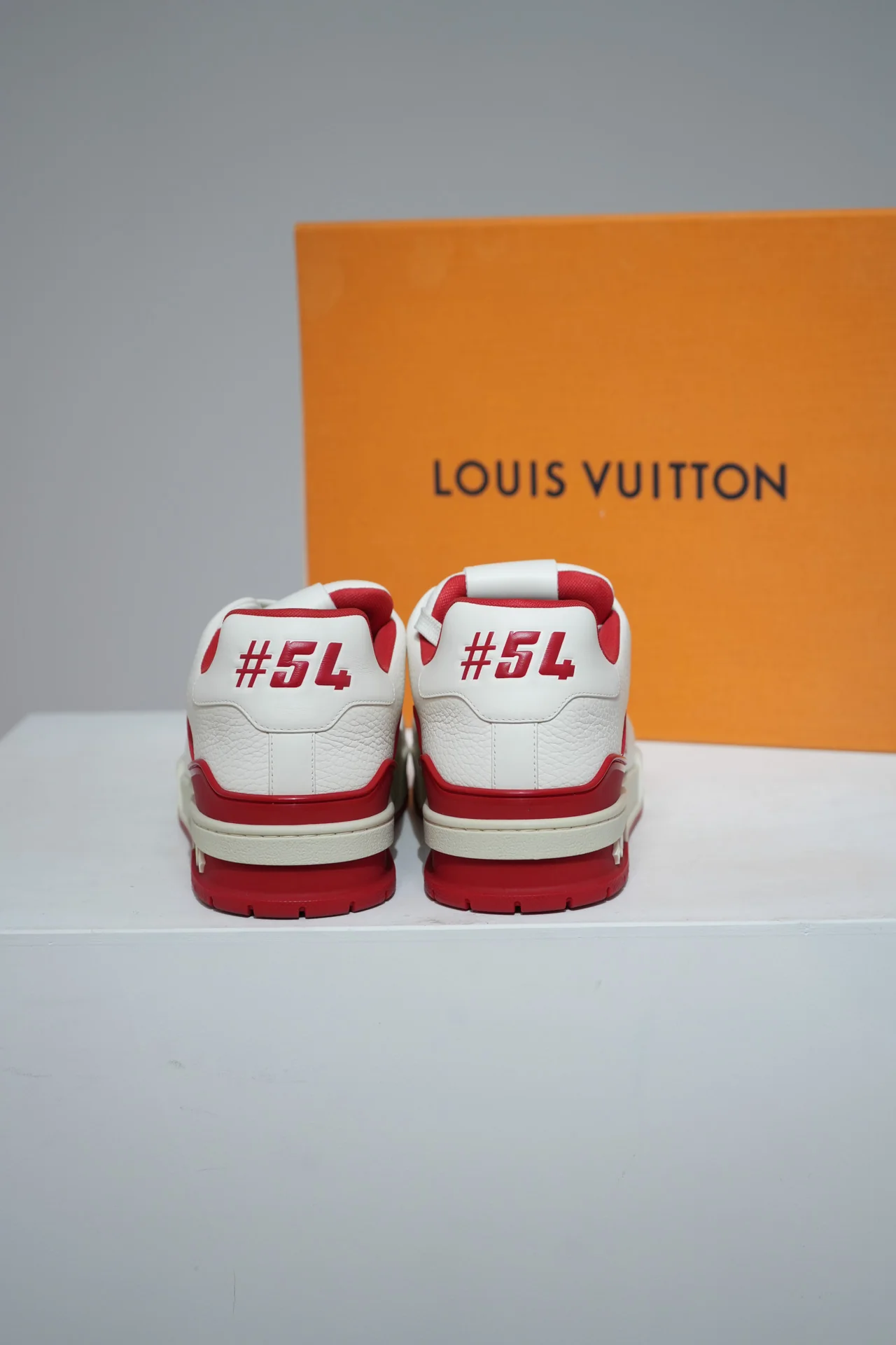 Louis Vuitton Trainer 54 Red (Taille 46 (10IT)) - Image 3