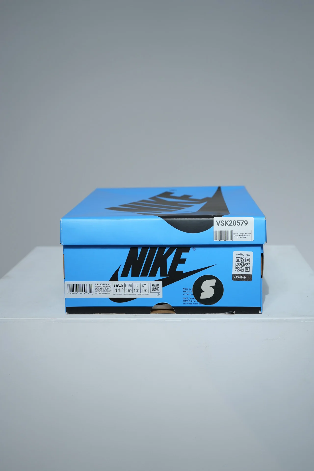Jordan 1 High UNC Toe (Taille 45,5) - Image 5