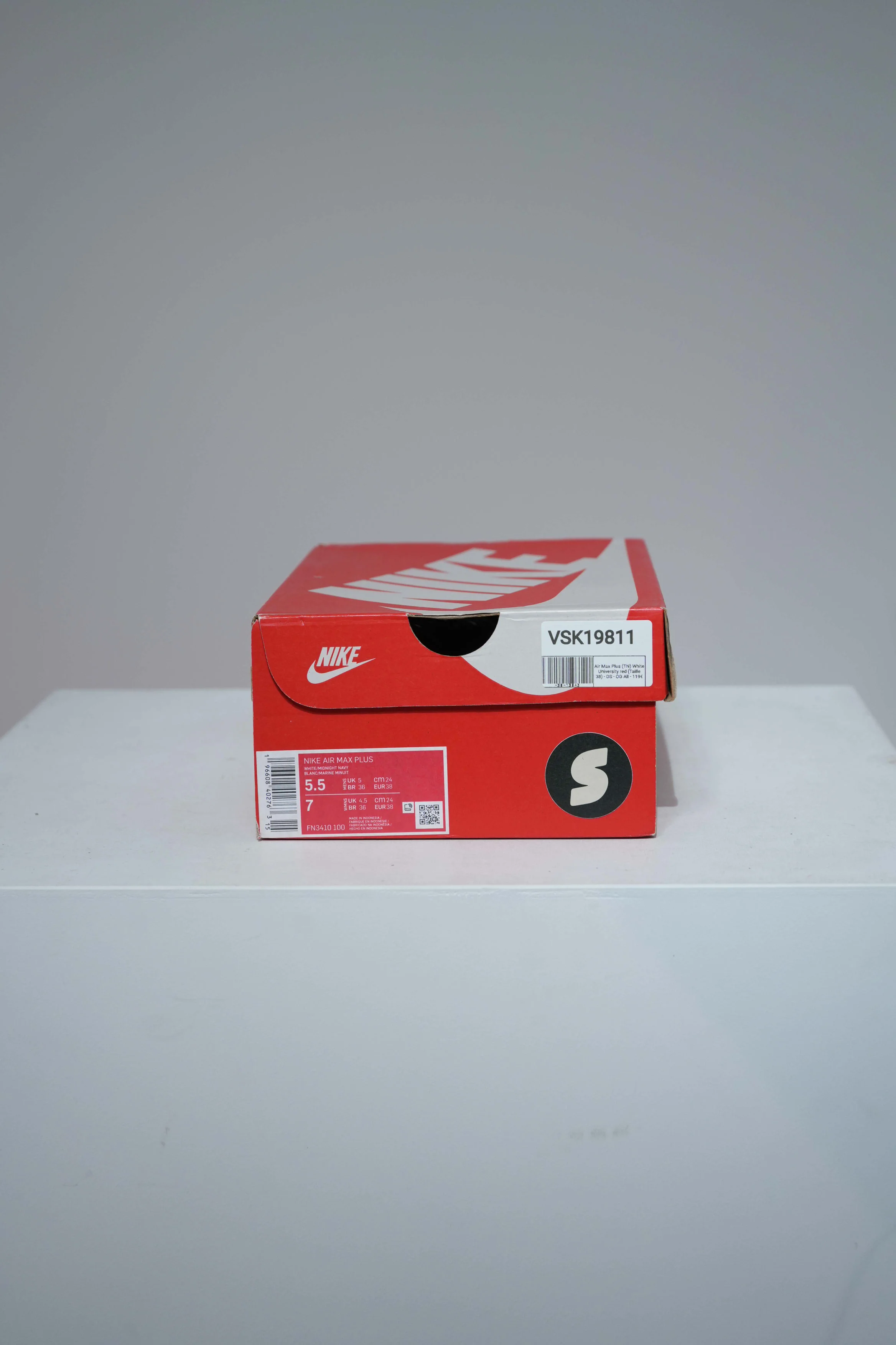 Air Max Plus (TN) White University red (Taille 38) - Image 4