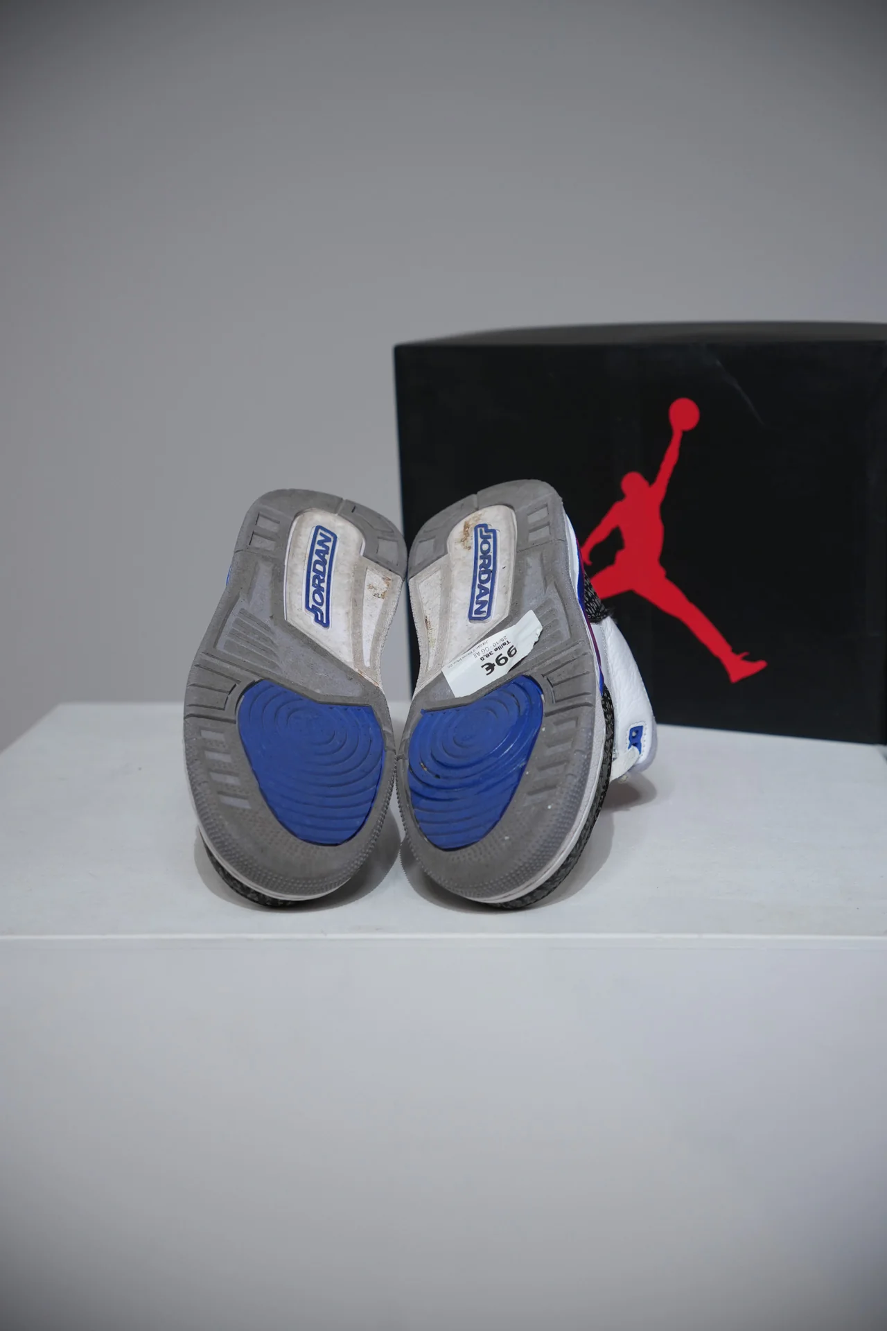Jordan 3 Racer Blue GS (Taille 38,5) - Image 3