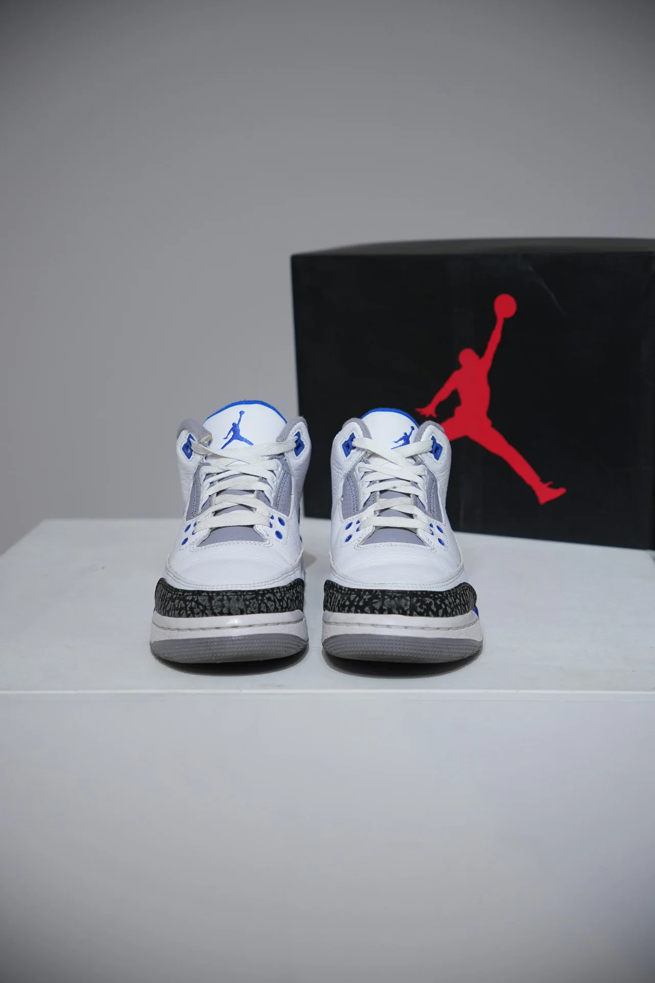 Jordan 3 Racer Blue GS (Taille 38,5) - Image 5