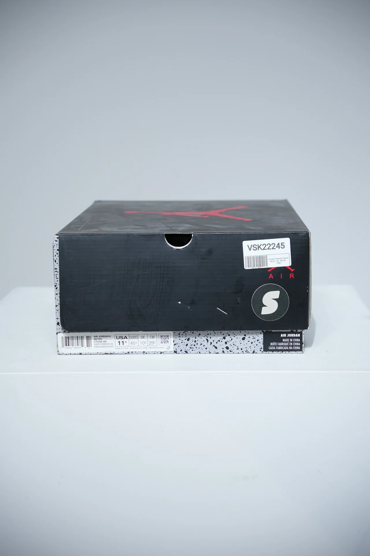 Jordan 6 Denim (Taille 45,5) - Image 4