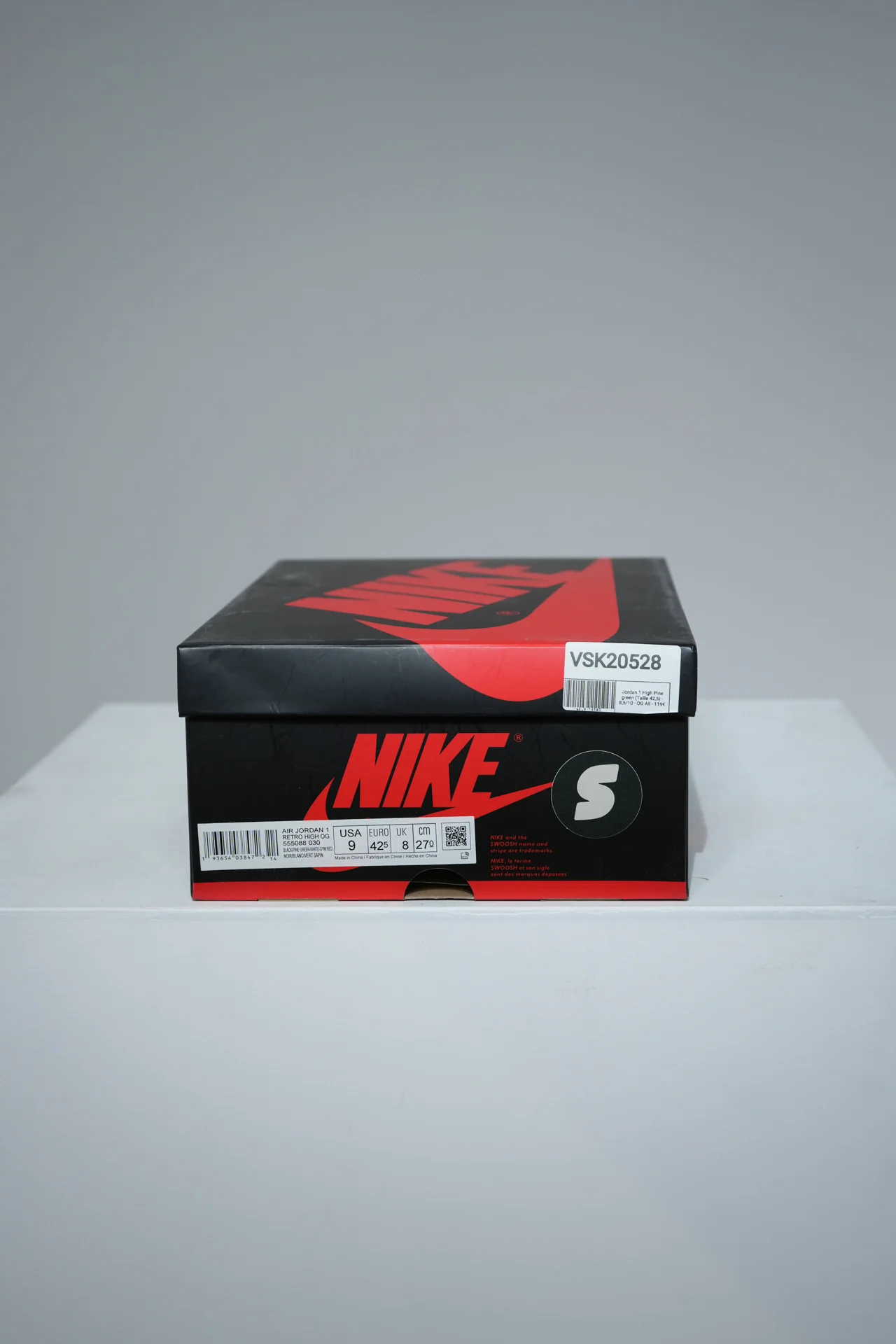 Jordan 1 High Pine green (Taille 42,5) - Image 4