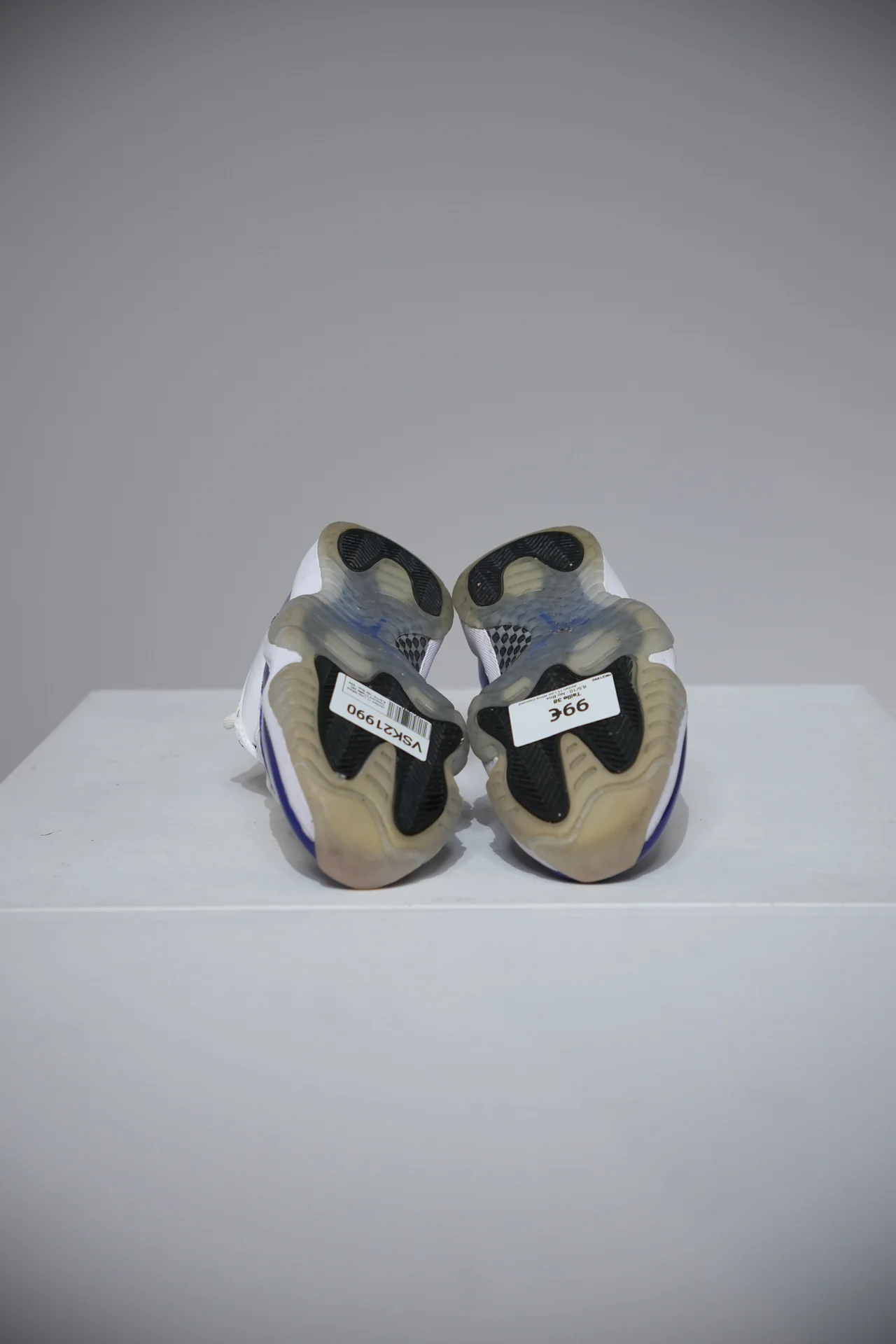 Jordan 11 Low White Concord (Taille 38) - Image 3