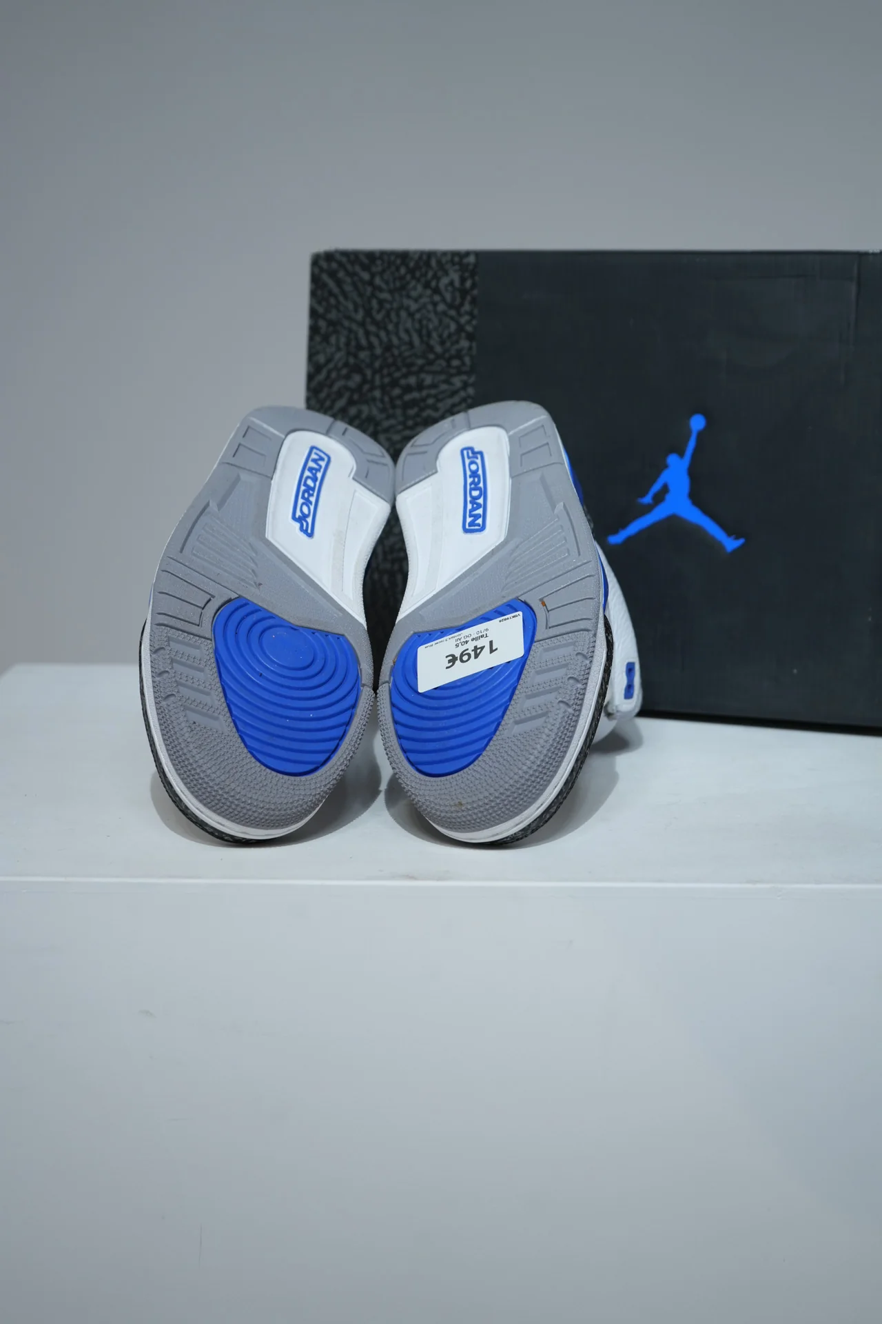 Jordan 3 racer Blue (Taille 40,5) - Image 4