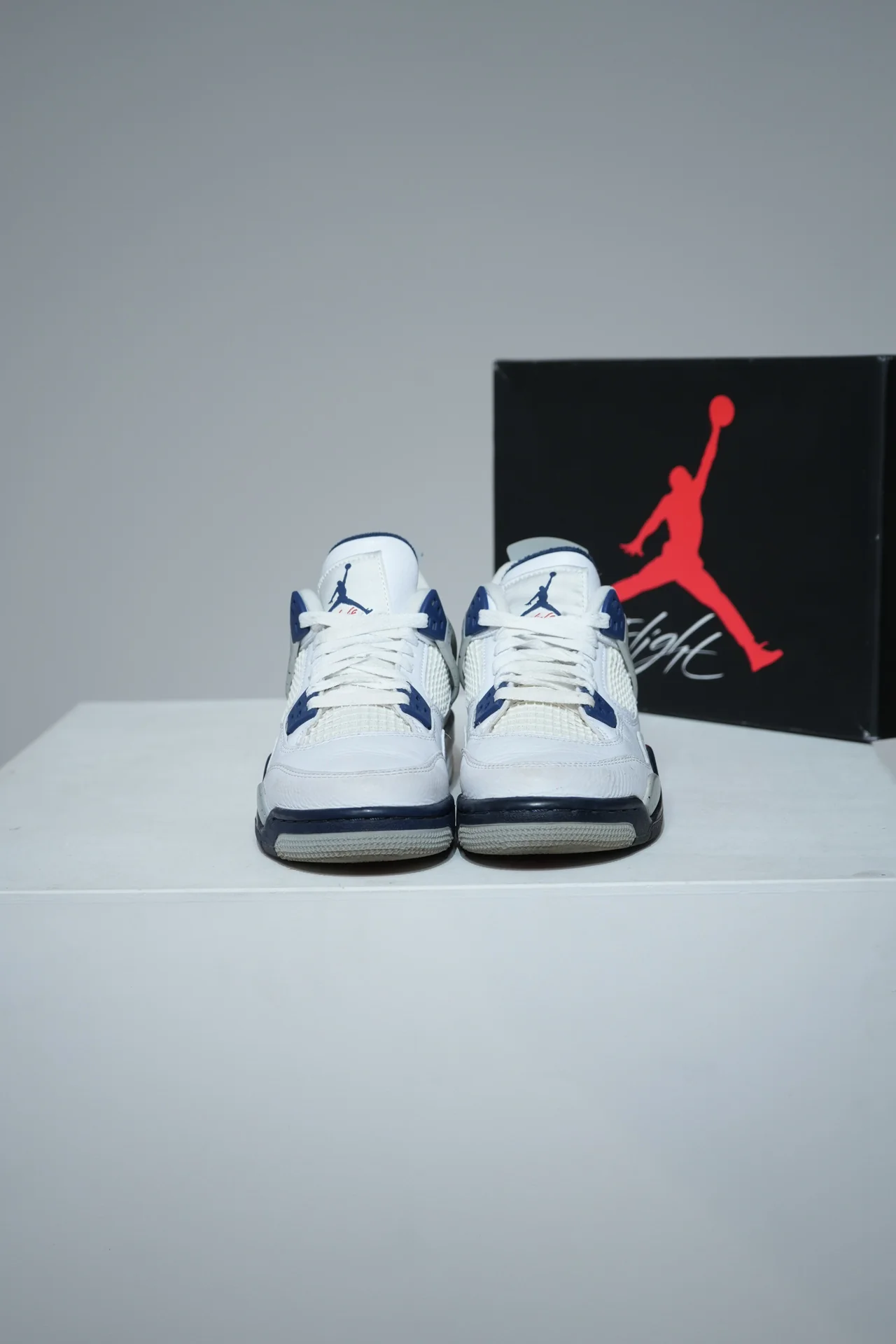 Jordan 4 Midnight Navy GS (Taille 36,5) - Image 3