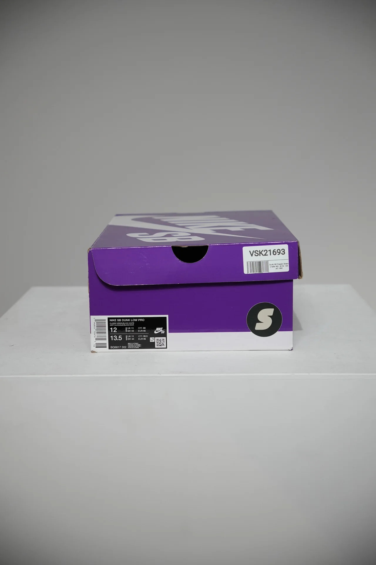 Dunk SB Classic Green (Taille 46) - Image 5