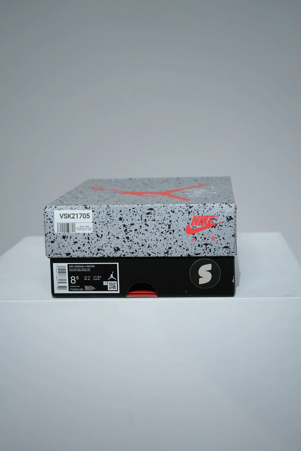 Jordan 4 Bred Reimagined (Taille 42) - Image 5